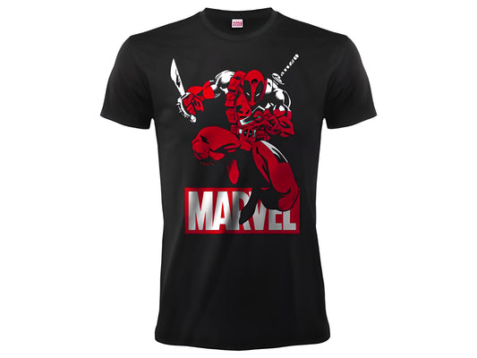 T-Shirt Deadpool Black (Unisex)