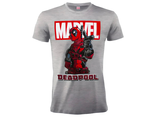 T-Shirt DeadPool Grey (Unisex)