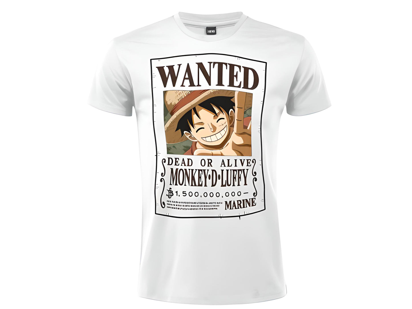 T-Shirt One Piece Wanted (Unisex)