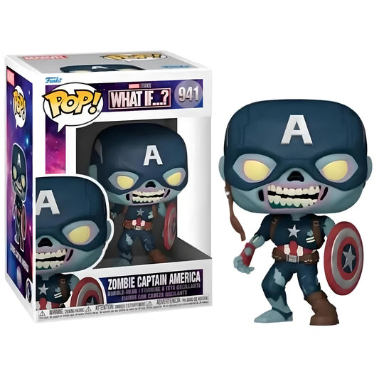 Funko Pop! Zombie Capitan America 941