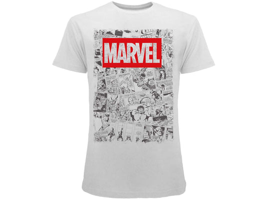 T-Shirt Marvel Comics Square (Unisex)